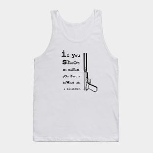 shoot mimes black Tank Top